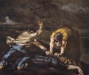 Paul Cezanne murder oil painting artist